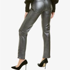 7 For All Mankind Pewter Grey Straight Leg Pants